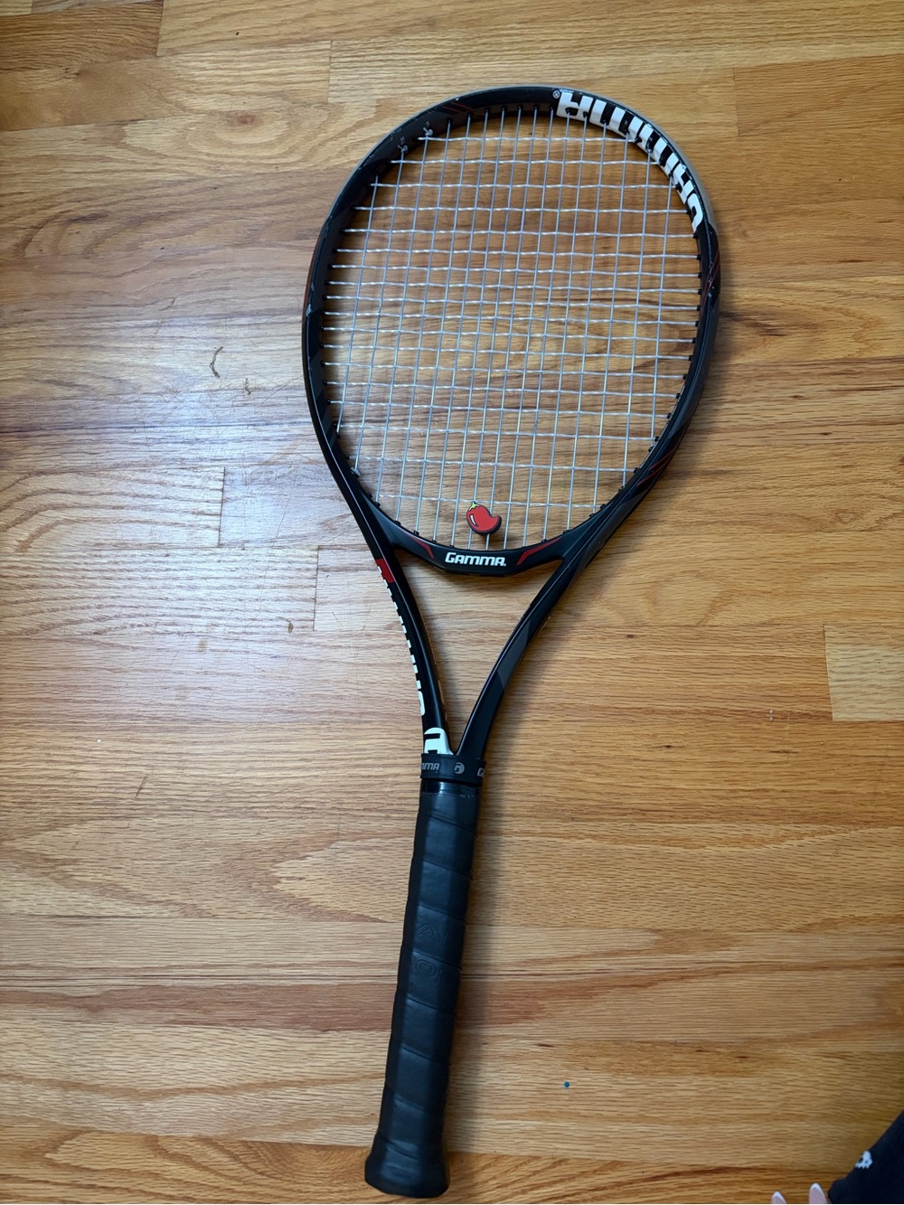 Black and Red Tennis Racquet — Performance Racket gamma